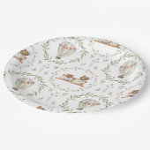 Assiettes En Carton La famille des ours (Angle)