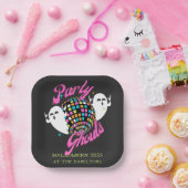 Assiettes En Carton La fête rétro Gouls Halloween Ghosts (Fête)