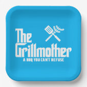 Assiettes En Carton La Grillmère (Recto)