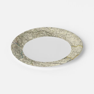 Assiettes En Carton La Hongrie et ses terres par le gouvernement
