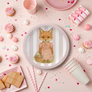 Assiettes En Carton La joyeuse célébration de Lil Lily