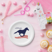 Assiettes En Carton La liberté est belle (Fête)