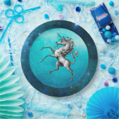 Assiettes En Carton La licorne à puces (Fête)