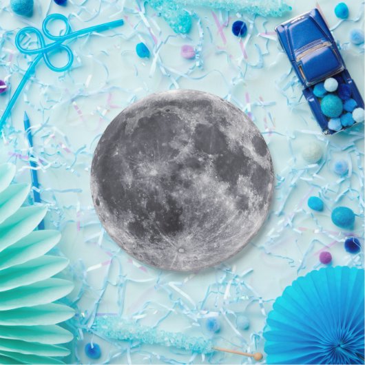 Assiettes En Carton La lune (Fête)