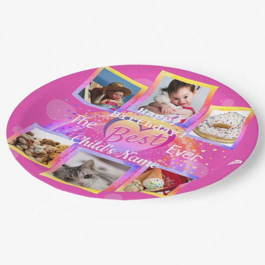 Assiettes En Carton La meilleure plaque photo jamais faite HAMbWG (Angle)