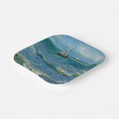Assiettes En Carton La mer aux Saintes Maries de la Mer | Van Gogh (Angulaire)