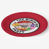 Assiettes En Carton La Mince Pie Party (Angle)