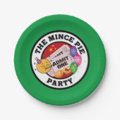 Assiettes En Carton La Mince Pie Party (Devant)