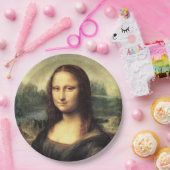 Assiettes En Carton La Mona Lisa Leonardo da Vinci (Fête)