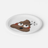 Assiettes En Carton La musique note la dunette Emoji (Angle)