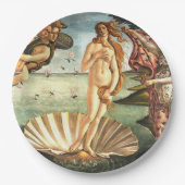 Assiettes En Carton La Naissance De Vénus (Devant)