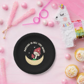 Assiettes En Carton La Nature Des Champignons Est Tout Ce Dont Vous Av (Fête)