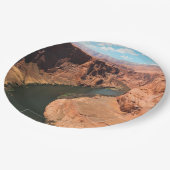 Assiettes En Carton Là où la rivière tourne (Angle)