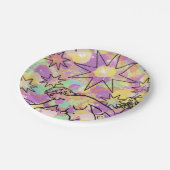 Assiettes En Carton La partie de tarot d'étoile (Angle)