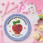 Assiettes En Carton La pomme de nos yeux (Fête)