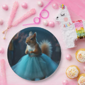 Assiettes En Carton La princesse écureuil (Fête)