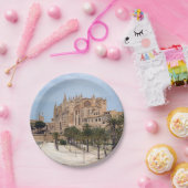 Assiettes En Carton La Seu, Cathédrale de Palma de Majorque - Espagne (Fête)