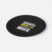 Assiettes En Carton La seule chose de plus badass (Angle)