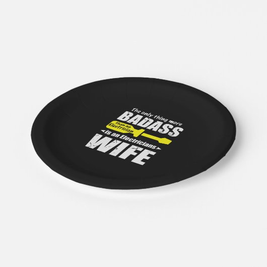 Assiettes En Carton La seule chose de plus badass (Angle)