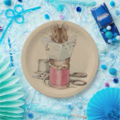 Assiettes En Carton La souris sur mesure (par Beatrix Potter) (Fête)