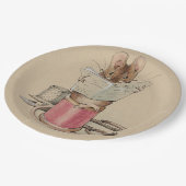 Assiettes En Carton La souris sur mesure (par Beatrix Potter) (Angle)