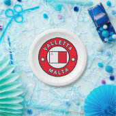 Assiettes En Carton La Valette Malte (Fête)