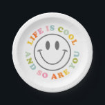 Assiettes En Carton La vie est Cool heureux visage souriant Emoji<br><div class="desc">La Vie Est Cool Joyeuse Face Souriante Emoji Plaque Papier</div>