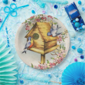 Assiettes En Carton La volière (Fête)