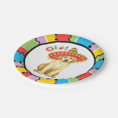 Assiettes En Carton Laboratoire jaune de fiesta (Angle)