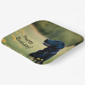 Assiettes En Carton Laboratoire noir (Angulaire)