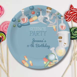 Assiettes En Carton Laboratoire scientifique et expérimentation fête d