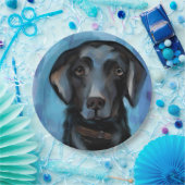 Assiettes En Carton Labrador Retriever (Fête)