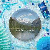 Assiettes En Carton Lac Avalanche I dans le parc national Glacier (Fête)