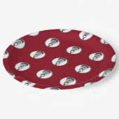 Assiettes En Carton Lacrosse (Angle)