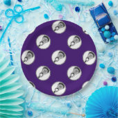 Assiettes En Carton Lacrosse Party Purple (Fête)