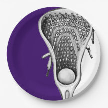 Lacrosse Sports Party Purple