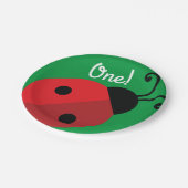 Assiettes En Carton Lady Bug Cute 1ère fête d'anniversaire (Angle)