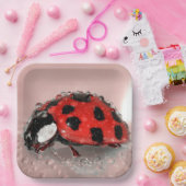 Assiettes En Carton Ladybug (Fête)