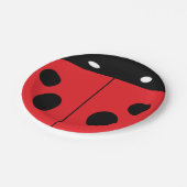 Assiettes En Carton Ladybug (Angle)