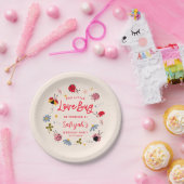 Assiettes En Carton Ladybug Lovebug fête d'été d'anniversaire (Fête)