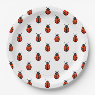 Assiettes En Carton Ladybugs