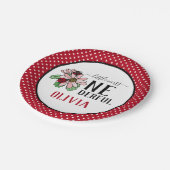 Assiettes En Carton Ladybugs Pink Daisies Onederful Birthday Party (Angle)