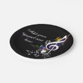 Assiettes En Carton Laisse la musique en live, Jam on_ (Angle)