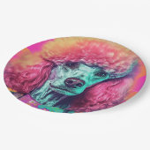 Assiettes En Carton Laisser décharger les plaques de papier de la pâte (Angle)