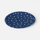 Assiettes En Carton Laisser neiger Noël Plaques de papier de Noël (Angle)