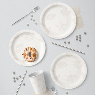 Assiettes En Carton Lait d'amande Coastal Bites