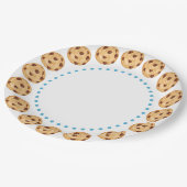 Assiettes En Carton Lait et biscuits Plaques d'anniversaire (Angle)