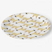 Assiettes En Carton Lama (Angle)