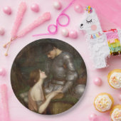 Assiettes En Carton Lamia and the Soldier (par John William Waterhouse (Fête)