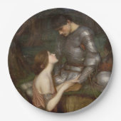 Assiettes En Carton Lamia and the Soldier (par John William Waterhouse (Devant)